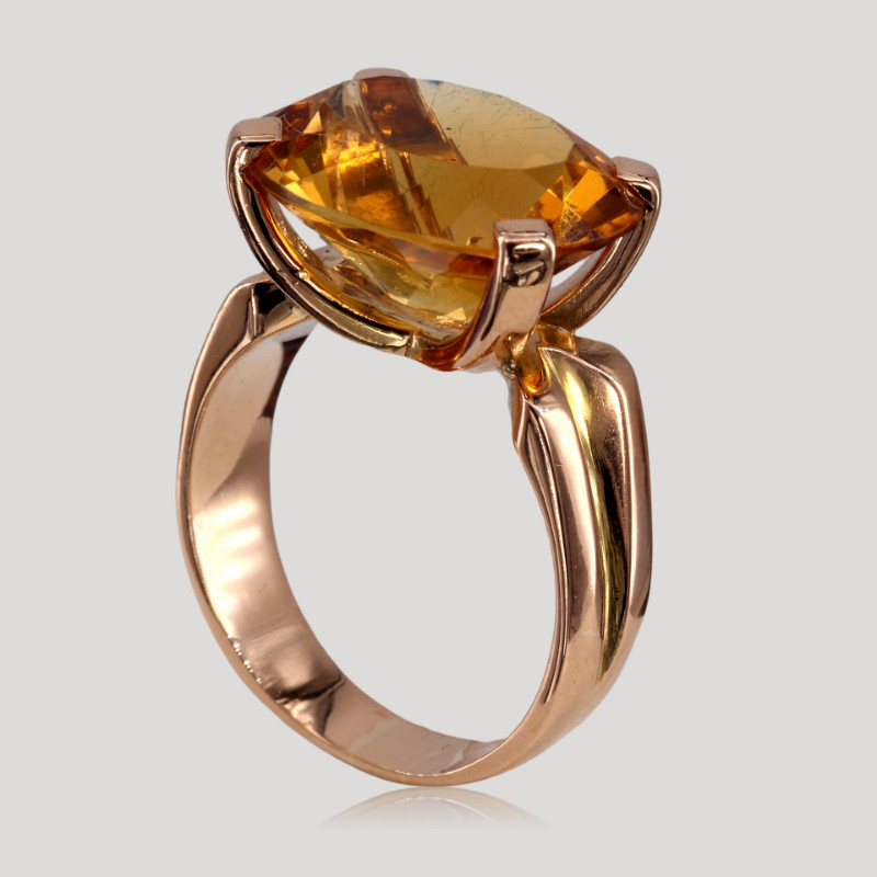 bague-citrine-contemporaine