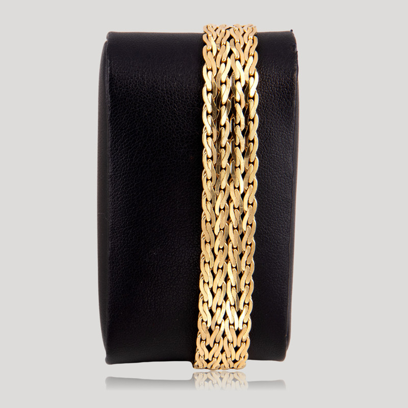 bracelet-or-jaune-maille-plate-ciselee-img-2116